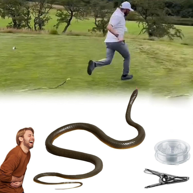 Prank Toys - İp Klipsli Açık Hava Yılan Şakası