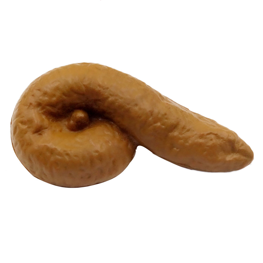 Fake Poop Gag Gift - Gerçekçi Sahte Dışkı Şaka Malzemesi Yumuşak