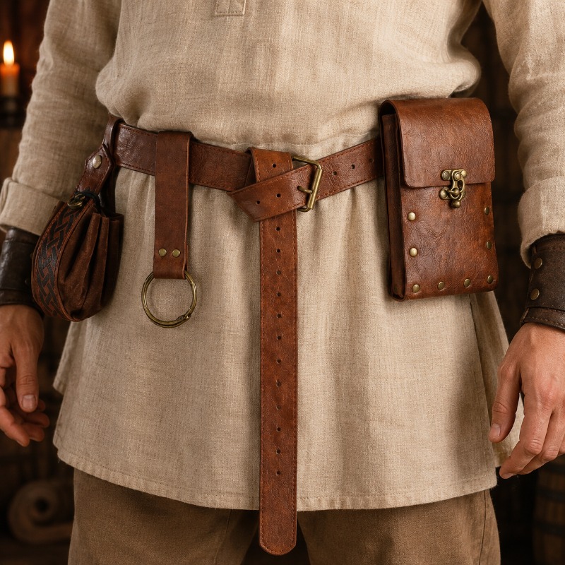 Costumes - Orta Çağ Viking Ticaretçi Kostümü, Belde