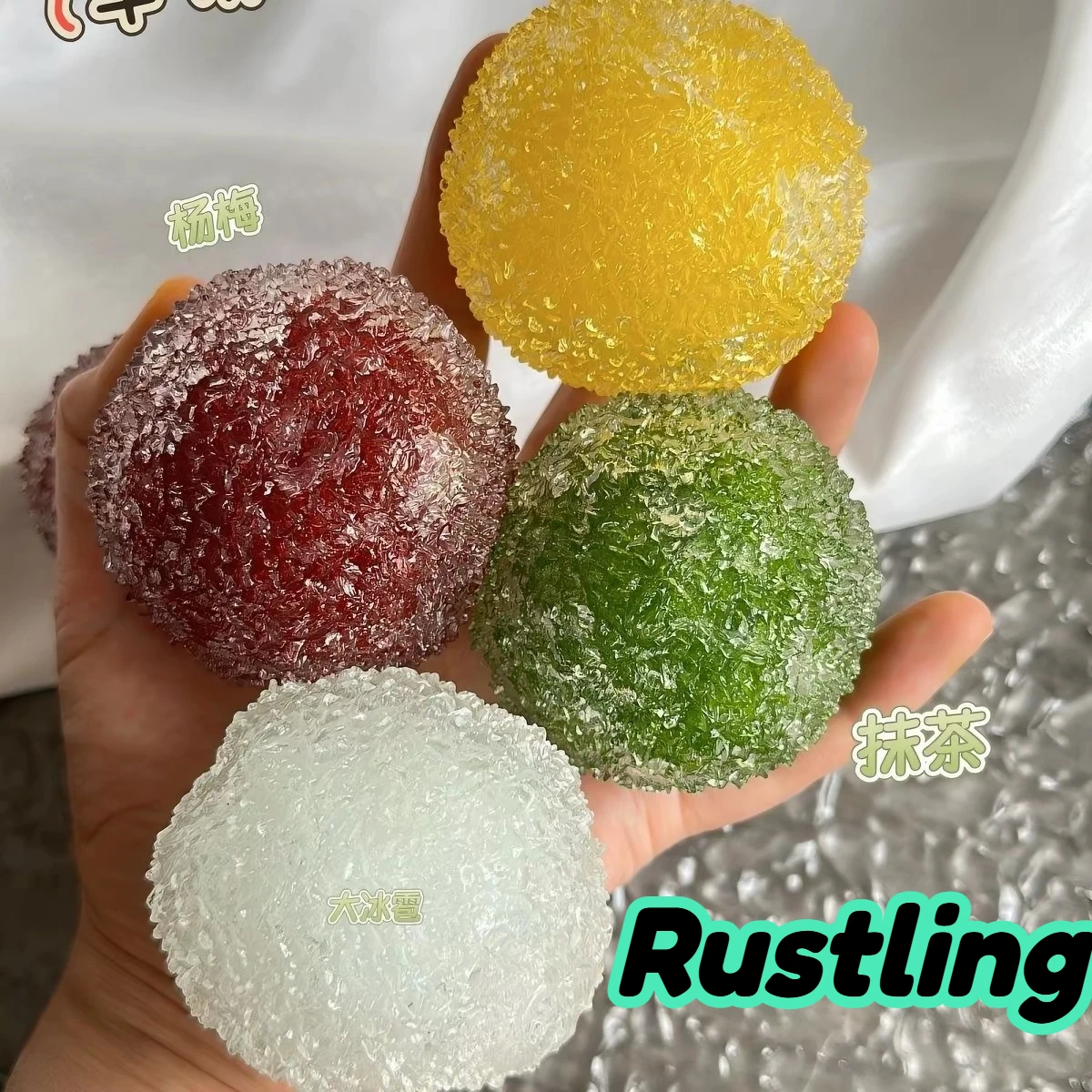 Novelty Gifts - Slushy Bayberry Stres Topu, Şekillendirilebilir, Esnemeyen,