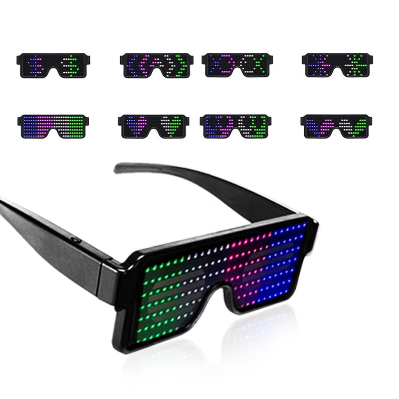 Glow In The Dark Party Glasses - LED Gözlükler Işıklı Dinamik Parti Malzemesi