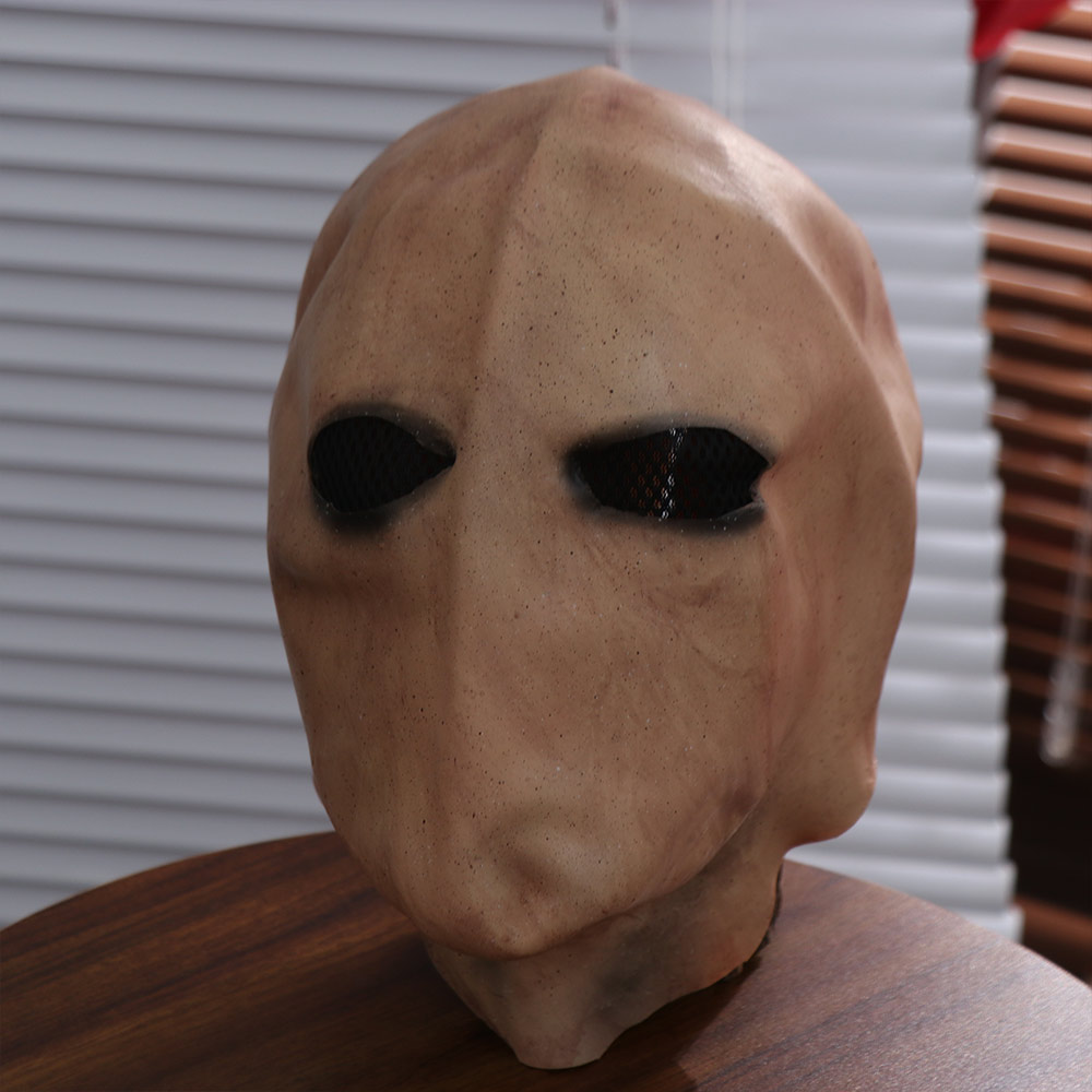 Latex Alien Mask Realistic - Yüzsüz Adam Cadılar Bayramı Temalı Slenderman