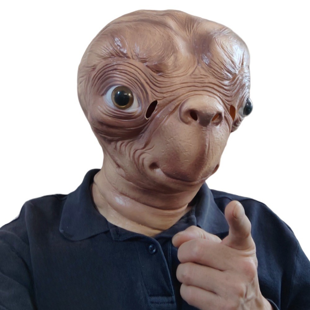 Gerçekçi ET Uzaylı Lateks Mask - Latex Alien Mask Realistic incelemesi ve fiyatı