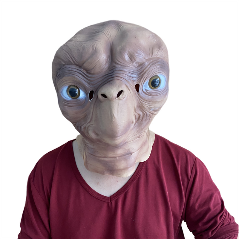 Gerçekçi ET Uzaylı Lateks Mask - Latex Alien Mask Realistic incelemesi ve fiyatı