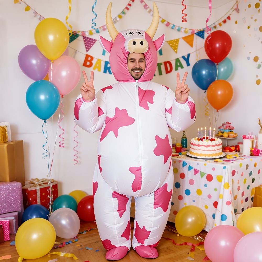 Komik, şişirilebilir pembe ine - Costumes incelemesi ve fiyatı