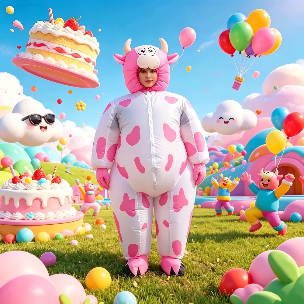 Komik, şişirilebilir pembe ine - Costumes incelemesi ve fiyatı