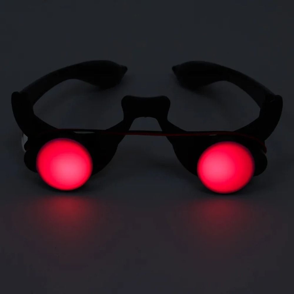 ABS LED Gözlük Kırmızı Gözlükl - Glow In The Dark Party Glasses incelemesi ve fiyatı