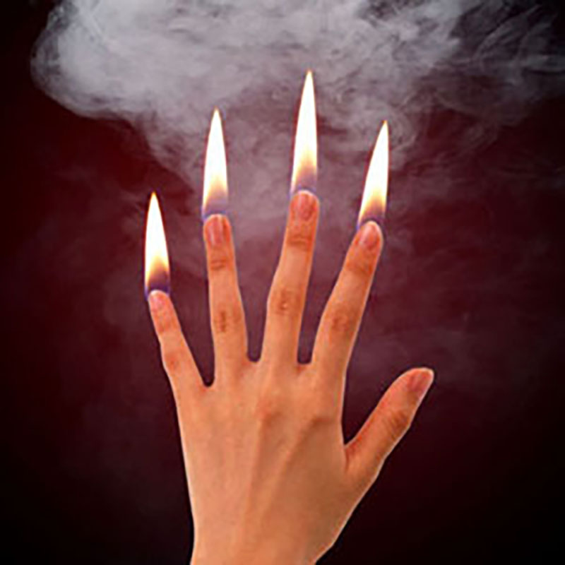 4 adet/takım Parmak Ateşi Sihi - Thumb Tip Magic Trick Set incelemesi ve fiyatı