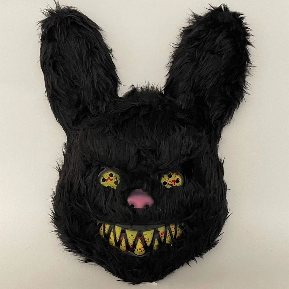 Kanlı Peluş Tavşan Maskesi Cad - Led Purge Mask Halloween incelemesi ve fiyatı